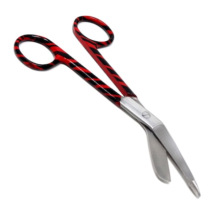 A2Z Scilab Red Zebra Pattern Handle Color Lister Bandage Scissors 5.5" A2Z-ZR031